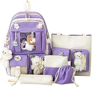 Sac à dos kawaii avec colliers et épingles kawaii ensemble de 5. Faites une affaire incroyable chez DIAYTAR COTE D'IVOIRE, votre destination en ligne pour des achats discount qui ne vident pas votre portefeuille ! Parcourez notre sélection complète de produits, des articles pour la maison aux gadgets dernier cri. Économisez sur les appareils informatiques de haute technologie et vos marques de mode préférées, tout en profitant d'une livraison rapide et d'un service client exceptionnel. Redéfinissez votre façon de magasiner avec nous et réalisez des économies substantielles dès maintenant !