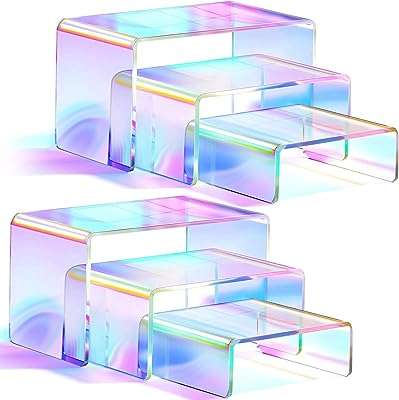 Ensemble de 6 supports en acrylique primevi | présentoirs avec nuances. Faites des économies sans sacrifier la qualité avec DIAYTAR COTE D'IVOIRE  ! Notre boutique en ligne généraliste propose une variété de produits discount, incluant des appareils électroménagers de pointe, des gadgets à la pointe de la technologie et des articles tendance pour la maison et la mode.