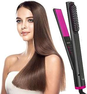 Lisseur à cheveux krusty 3 en 1 fer friser peigne lisser avec affichage de la température. DIAYTAR COTE D'IVOIRE  - Votre source infaillible pour des achats discount en ligne. Explorez notre catalogue en constante évolution et découvrez des produits variés pour la maison, des appareils électroménagers essentiels, des gadgets sophistiqués et bien plus encore. Profitez de nos offres attractives et renouvelez votre intérieur, votre look et votre vie sans vous ruiner !
