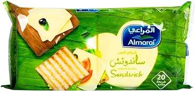 Tranches de fromage almarai pour sandwichs 20 pièces 400 grammes. DIAYTAR COTE D'IVOIRE  - la référence en matière de shopping en ligne à prix réduit. Trouvez tout ce dont vous avez besoin pour votre maison, de l'électroménager pratique aux articles de mode tendance, en passant par les dernières innovations technologiques. Faites des économies sans compromettre la qualité avec notre selection de produits discount de confiance.