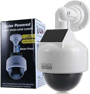 Fausse caméra dôme de sécurité joyway bleue avec 1 lumière. DIAYTAR COTE D'IVOIRE, votre boutique en ligne préférée pour des offres discount exceptionnelles. Explorez notre assortiment varié comprenant des produits de qualité pour la maison, l'électroménager, l'informatique, la mode et les gadgets, le tout à des prix défiant toute concurrence. Faites confiance à notre expertise et profitez d'une expérience d'achat en ligne pratique et avantageuse.