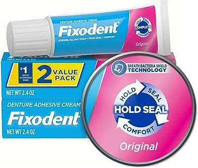 Crème adhésive complète pour prothèses dentaires fixodent original paquet de 2. Préparez-vous à des économies massives avec DIAYTAR COTE D'IVOIRE . Nous offrons une sélection variée de produits discount, allant des articles ménagers aux gadgets en passant par l'électronique et la mode. Achetez intelligemment et profitez de prix avantageux sur tous vos achats chez nous.