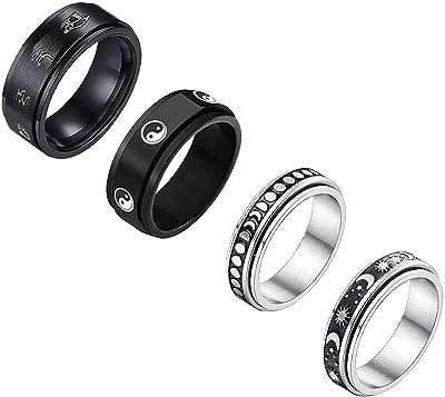 Bagues tournantes en acier inoxydable pour hommes syosi pour femmes bague de mariage. DIAYTAR COTE D'IVOIRE, votre destination de choix pour des produits discount en ligne. Explorez notre catalogue en constante évolution, riche en articles pour la maison, l'électroménager, l'informatique, la mode et les gadgets, et choisissez parmi des milliers de produits à prix cassés. Optez pour des achats intelligents et économisez gros avec notre boutique en ligne.