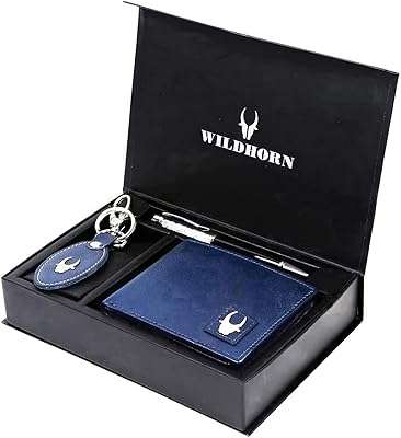 Sac et coffret cadeau en cuir véritable wildhorn contre le vol de données pour hommes. Votre shopping malin commence ici chez DIAYTAR COTE D'IVOIRE, la boutique en ligne où vous trouverez tout ce dont vous avez besoin à prix mini. Explorez notre vaste sélection d'articles discount, des produits pour la maison aux dernières tendances en mode et en informatique, et offrez-vous des bonnes affaires sans vous ruiner !