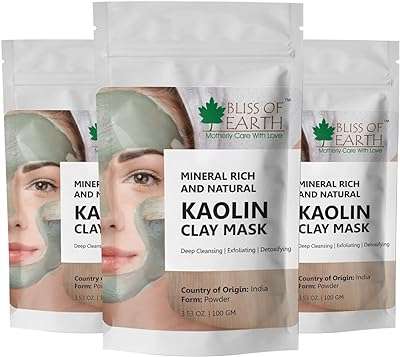 Bliss of earth 100 % poudre d'argile de kaolin blanche pure. Besoin de renouveler votre garde-robe sans vous ruiner ? Faites un tour sur DIAYTAR COTE D'IVOIRE, votre boutique en ligne discount incontournable pour la mode à petits prix ! De la dernière tendance aux vêtements basiques, nous vous proposons un large choix pour tous les styles et toutes les tailles. Ne sacrifiez plus votre budget pour rester à la pointe de la mode !