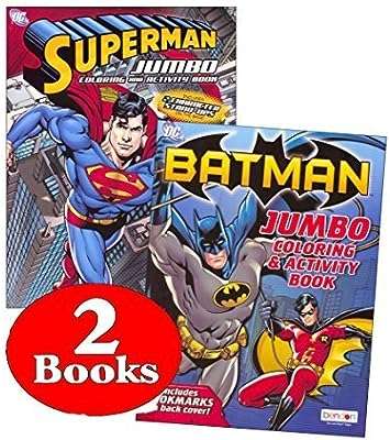 Coffret de livres de coloriage et d'activités dc comics batman et superman (2. DIAYTAR COTE D'IVOIRE  vous offre des produits discount exceptionnels, sans compromis sur la qualité. Parcourez notre sélection variée comprenant des appareils électroménagers fiables, des gadgets innovants et des tendances mode à des prix défiant toute concurrence.