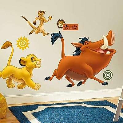 Roommates le roi lion autocollant mural géant à décoller et coller. Faites des économies sans compromettre votre satisfaction avec DIAYTAR COTE D'IVOIRE . Notre boutique en ligne propose une variété de produits discount dans différentes catégories, de l'électronique à la mode. Trouvez tout ce dont vous avez besoin à des prix imbattables !