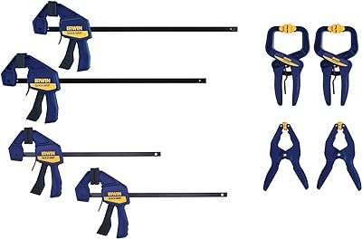 Jeu de clous de menuiserie irwin quick grip 8 pièces (irht83220). Bienvenue chez DIAYTAR COTE D'IVOIRE, la plateforme en ligne par excellence pour vos besoins en produits discount ! Parcourez notre sélection impressionnante, allant de l'électroménager haut de gamme aux accessoires informatiques dernier cri, des vêtements tendance aux gadgets innovants. Ne cherchez plus, nous sommes là pour rendre votre expérience de shopping abordable et inoubliable.