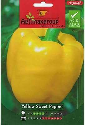 Graines de poivron jaune d'excellente qualité du groupe agrimax® "garden care". Vous cherchez des produits discount de qualité ? Ne cherchez plus, DIAYTAR COTE D'IVOIRE  est là pour vous ! Parcourez notre boutique en ligne et découvrez une variété d'articles pour la maison, l'électroménager, la mode, l'informatique et les gadgets à des prix défiant toute concurrence. Ne manquez pas nos offres spéciales et économisez sur tous vos achats !
