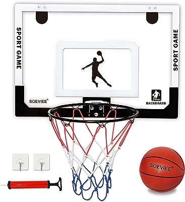 Mini panier de basket d'intérieur (455 cm x 305 cm) et ballons. Faites de bonnes affaires en ligne avec DIAYTAR COTE D'IVOIRE, votre destination ultime pour des produits discount de qualité. Découvrez notre catalogue diversifié comprenant des articles pour la maison, l'électroménager, l'informatique, la mode et les gadgets. Optez pour des prix réduits sans compromettre sur la qualité grâce à DIAYTAR COTE D'IVOIRE .