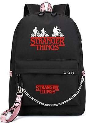 Sac à dos demodog unisexe stranger things pour l'école et l'université avec port de chargement. DIAYTAR COTE D'IVOIRE, votre carrefour en ligne pour des affaires incroyables ! Préparez-vous à être émerveillé par notre vaste gamme de produits discount, allant de l'équipement domestique à l'électroménager, en passant par l'informatique, la mode tendance et les gadgets à prix réduits.