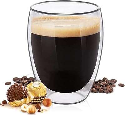 Tasses à café en verre double paroi de 350 ml pour latte. Faites de bonnes affaires en matière d'électroménager sur DIAYTAR COTE D'IVOIRE  ! Notre boutique en ligne propose une large gamme d'appareils ménagers à des prix imbattables. Que ce soit pour une machine à laver, un réfrigérateur ou un aspirateur, vous trouverez tout ce dont vous avez besoin chez nous.