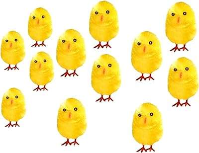 Décoration de poussin de pâques 4 cm bonnet diy 12 mini. Achetez malin sur DIAYTAR COTE D'IVOIRE  ! Notre boutique en ligne généraliste propose une large gamme de produits discount allant des articles pour la maison, à la mode en passant par l'électroménager et l'informatique. Profitez de nos offres imbattables et faites des économies dès aujourd'hui !