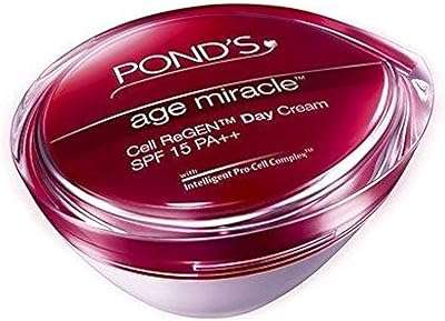 Crème de jour anti rides pond's age miracle spf 15 pa++ 50g. Faites des économies intelligentes sur DIAYTAR COTE D'IVOIRE, votre boutique en ligne de confiance. Avec notre large sélection de produits discount, incluant la maison, l'électroménager, l'informatique et la mode, vous trouverez tout ce dont vous avez besoin à des prix défiant toute concurrence. Ne manquez pas nos offres promotionnelles et commandez en toute simplicité dès maintenant!