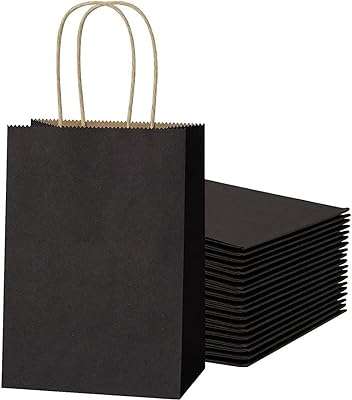 24 sacs en papier noir avec poignées 22 x 16 8. Préparez-vous à des économies massives avec DIAYTAR COTE D'IVOIRE . Nous offrons une sélection variée de produits discount, allant des articles ménagers aux gadgets en passant par l'électronique et la mode. Achetez intelligemment et profitez de prix avantageux sur tous vos achats chez nous.