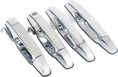 Zonfant lot de 4 poignées de porte extérieures chromées pour conducteur et passager compatibles avec chevrolet. Faites de bonnes affaires en ligne avec DIAYTAR COTE D'IVOIRE, votre destination ultime pour des produits discount de qualité. Découvrez notre catalogue diversifié comprenant des articles pour la maison, l'électroménager, l'informatique, la mode et les gadgets. Optez pour des prix réduits sans compromettre sur la qualité grâce à DIAYTAR COTE D'IVOIRE .