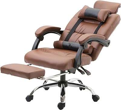 Chaise de bureau ergonomique en pu pour ordinateur et jeu avec appui tête. DIAYTAR COTE D'IVOIRE  is your ultimate destination for discount shopping, providing a diverse range of products that cater to your everyday needs. With everything from essential home appliances to state-of-the-art electronics, trendy fashion pieces, and inventive gadgets, our online store offers unbeatable prices without compromising on quality.