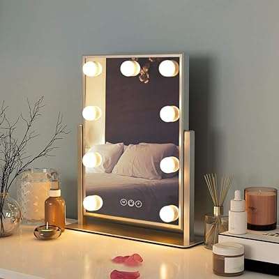 Miroir de courtoisie hollywood vinchiline avec miroir de maquillage à lumière blanc. Faites des économies intelligentes avec DIAYTAR COTE D'IVOIRE . Parcourez notre boutique en ligne et trouvez des opportunités incroyables pour équiper votre maison, rester à la pointe de la technologie et vous habiller avec style, le tout à des tarifs défiant toute concurrence.