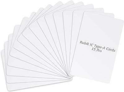 Cartes ic rubik de type a pour lecteur copieur rfid (15 cartes). Ne cherchez pas plus loin pour trouver des produits de qualité à prix réduits. DIAYTAR COTE D'IVOIRE  est votre destination en ligne pour tous vos besoins en produits discount, de la maison à l'électroménager, de l'informatique à la mode. Faites des économies substantielles et trouvez les articles parfaits, adaptés à votre budget.