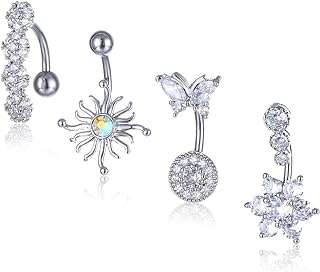 Yfstyle 3 pièces anneaux de nombril en acier inoxydable or argent inversé pour femmes. Faites de bonnes affaires dès aujourd'hui avec DIAYTAR COTE D'IVOIRE  ! Parcourez notre boutique en ligne généraliste où vous trouverez une large gamme de produits discount, des articles pour la maison à l'électroménager, en passant par l'informatique et la mode. Profitez de nos prix compétitifs et offrez-vous des produits de qualité à moindre coût.