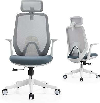 Chaise de bureau ergonomique à dossier haut et soutien lombaire réglable chaise de direction en maille. Parfaitement adapté aux chasseurs de bonnes affaires, DIAYTAR COTE D'IVOIRE  vous offre une expérience de shopping en ligne unique. Notre sélection abondante de produits discount, incluant des articles essentiels pour la maison, l'électroménager, l'informatique, la mode et les gadgets, garantit que vous trouverez ce que vous cherchez sans vous ruiner.
