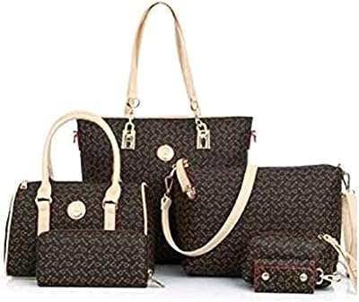 Ensemble de sacs pour femmes 6 pièces sac à main pour femmes. Faites des économies avec DIAYTAR COTE D'IVOIRE, la boutique en ligne qui propose des produits discount pour tous. Que vous cherchiez des équipements pour la maison, des appareils électroménagers, des gadgets ou des vêtements tendance, nous avons tout ce dont vous avez besoin à des prix incroyables.