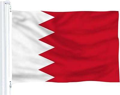 Bannière drapeau de bahreïn 3 x 5 pieds en polyester épais avec œillets. Achetez intelligemment chez DIAYTAR COTE D'IVOIRE  et profitez de notre vaste sélection de produits discount. De la décoration pour votre maison aux ustensiles de cuisine en passant par les appareils électroménagers, notre boutique en ligne généraliste vous offre la possibilité de faire des économies tout en vous procurant des produits de qualité.