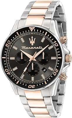 Montre chronographe sfeida 44 mm pour homme or rose chronographe. Bienvenue chez DIAYTAR COTE D'IVOIRE, votre destination de choix pour dénicher des bonnes affaires en ligne. Explorez notre sélection de produits discount allant des indispensables de la maison aux dernières nouveautés informatiques et mode, et profitez de notre engagement à vous offrir des prix compétitifs.
