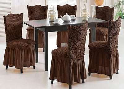 Ensemble de housses de chaise de salle à manger en coton extensible 6. Faites des économies sans sacrifier la qualité sur DIAYTAR COTE D'IVOIRE, votre boutique en ligne discount ultime. Découvrez notre sélection soigneusement choisie de produits dans divers domaines, allant de l'informatique à la mode, et bénéficiez de prix imbattables. Faites-vous plaisir tout en respectant votre budget chez nous.