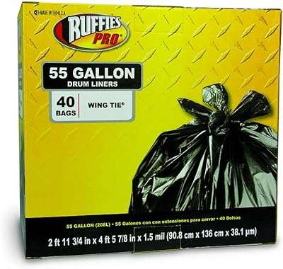 Doublures à roulettes ruffles pro 55 gallons (40 unités) 618933 (rps108a). Faites des économies en un clic avec DIAYTAR COTE D'IVOIRE  - votre guichet unique pour tous vos besoins en produits discount. Explorez notre sélection diversifiée, allant de l'informatique à l'électroménager, et obtenez les articles dont vous avez besoin sans vous ruiner.