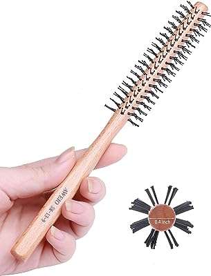 Petite brosse cylindrique ronde pour cheveux courts petit peigne rotatif de 1. À la recherche de bons plans pour équiper votre maison à moindre coût ? DIAYTAR COTE D'IVOIRE  est là pour vous ! Découvrez notre sélection de produits discount pour la maison, de l'électroménager à la décoration, et profitez de prix imbattables tout au long de l'année.