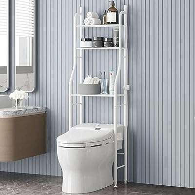 Étagère de rangement à 3 niveaux au dessus des toilettes étagère permettant. Ne cherchez plus ailleurs, DIAYTAR COTE D'IVOIRE  est là pour vous offrir une multitude de produits discount pour toutes vos envies. Explorez notre catalogue diversifié comprenant des articles pour la maison, des appareils électroménagers abordables, des gadgets tendances et bien plus encore, le tout à des prix compétitifs.