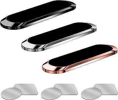 Support de téléphone magnétique pour voiture en 3 pièces support universel pour tableau de bord avec aimant. Avec DIAYTAR COTE D'IVOIRE, dites adieu aux prix élevés ! Découvrez notre gamme complète de produits discount, des accessoires de maison aux équipements électroniques, en passant par la mode et les gadgets à la pointe de la technologie. Trouvez tout ce dont vous avez besoin à prix réduits en quelques clics seulement.