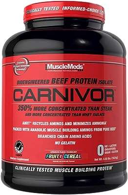 Musclemeds carnivor isolat de protéines de bœuf en poudre renforcement musculaire récupération. Découvrez DIAYTAR COTE D'IVOIRE  et profitez de notre sélection exceptionnelle de produits discount à des prix imbattables. Que vous recherchiez des appareils électroménagers de qualité, des gadgets high-tech dernier cri ou des accessoires de mode à petit prix, vous trouverez tout cela dans notre boutique en ligne.