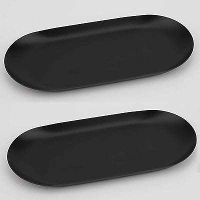 Plateau décoratif en acier inoxydable lot de 2 9" de haut plat à bijoux et organisateur. Ne cherchez plus, DIAYTAR COTE D'IVOIRE  est là pour vous offrir les meilleurs deals en ligne ! Explorez notre vaste sélection de produits à prix réduits, incluant tout ce dont vous avez besoin pour votre maison, votre cuisine, votre garde-robe et bien plus encore. Profitez de nos offres discount sur les dernières tendances et économisez tout en restant à la pointe de la mode.