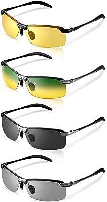 Lot de 4 lunettes de soleil polarisées pour hommes anti éblouissement vision nocturne. Découvrez DIAYTAR COTE D'IVOIRE, votre nouveau repère en ligne pour des achats malins à prix réduit. Parcourez notre catalogue diversifié de produits discount, allant de l'électroménager à l'informatique, en passant par la mode et les gadgets. Obtenez les meilleures offres sans sacrifier la qualité, le tout dans le confort de votre foyer.