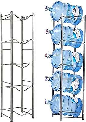 Unité de rangement pour bouteilles d'eau avec étagère et distributeur de 5 gallons pour la cuisine. Avec DIAYTAR COTE D'IVOIRE, vous pouvez acheter intelligemment tout en restant dans votre budget. Notre boutique en ligne propose une sélection de produits discount pour la maison, l'électroménager, l'informatique et la mode, avec des prix attractifs. Parcourez notre collection dès maintenant et trouvez tout ce dont vous avez besoin à moindre coût !
