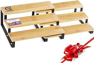 Étagère à épices de comptoir gouda 3 niveaux organisateur d'étagère avec pieds en fer. Trouvez des bonnes affaires tous les jours sur DIAYTAR COTE D'IVOIRE, votre boutique en ligne incontournable. Avec notre large gamme de produits discount allant de la maison à l'électroménager, de l'informatique à la mode et aux gadgets, vous êtes assuré de trouver ce que vous cherchez à prix abordable. Ne manquez pas nos offres spéciales et achetez en toute confiance dès aujourd'hui!