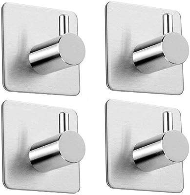 Pachets adhésifs pour salle de bain techvida 18 8 lot de 4 crochets autocollants en acier. Faites des économies intelligentes sur DIAYTAR COTE D'IVOIRE, votre boutique en ligne de confiance. Avec notre large sélection de produits discount, incluant la maison, l'électroménager, l'informatique et la mode, vous trouverez tout ce dont vous avez besoin à des prix défiant toute concurrence. Ne manquez pas nos offres promotionnelles et commandez en toute simplicité dès maintenant!