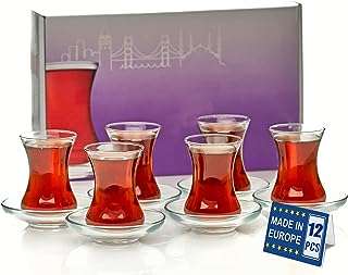 Ensemble de tasses et soucoupes à thé turques josuyu (12 pièces). Trouvez des bonnes affaires tous les jours sur DIAYTAR COTE D'IVOIRE, votre boutique en ligne incontournable. Avec notre large gamme de produits discount allant de la maison à l'électroménager, de l'informatique à la mode et aux gadgets, vous êtes assuré de trouver ce que vous cherchez à prix abordable. Ne manquez pas nos offres spéciales et achetez en toute confiance dès aujourd'hui!