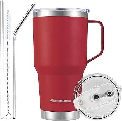 Tasse à café isolée jifu boa de 30 oz avec poignée en acier. DIAYTAR COTE D'IVOIRE, votre destination shopping en ligne pour des promotions exceptionnelles sur des articles d'informatique. Que vous recherchiez un ordinateur portable performant, des accessoires technologiques ou des logiciels, notre boutique discount est là pour vous offrir les meilleurs prix sans compromis sur la qualité. Ne manquez pas nos offres irrésistibles.