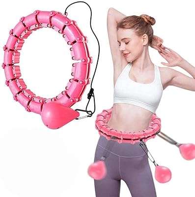 Hula hoop pour exercice adulte avec balle rotative à 360°. DIAYTAR COTE D'IVOIRE  est votre allié pour des achats discount de qualité. Explorez notre boutique en ligne et découvrez notre gamme complète de produits pour la maison, l'électroménager, l'informatique, la mode et les gadgets, le tout à des prix avantageux qui ne sacrifient pas la qualité.