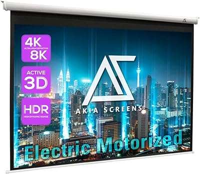 Akia screens 104 pouces motorisé électrique télécommandé écran de projecteur déroulant. DIAYTAR COTE D'IVOIRE  - L'adresse incontournable des chasseurs de bonnes affaires en ligne. Découvrez notre large gamme de produits à prix discount, allant des gadgets innovants aux appareils électroménagers dernier cri. Faites des économies sans sacrifier vos envies !