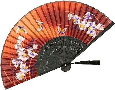 Éventail pliant pour femmes éventail chinois et japonais en soie de bambou antique style classique élégant danse spectacle de ́coration. Faites des économies sur tous vos achats avec DIAYTAR COTE D'IVOIRE . Notre boutique en ligne vous propose des articles de qualité à prix cassés, que ce soit pour votre maison, l'électroménager, l'informatique ou encore la mode. Ne cherchez plus ailleurs, les meilleures offres discount sont chez nous !