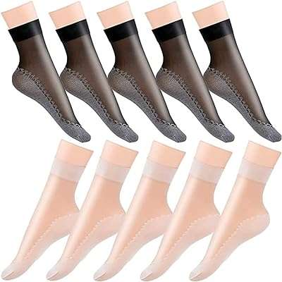 10 paires de chaussettes ultra fines et transparentes pour femmes longueur. Vous recherchez des produits discount de qualité garantie ? Ne cherchez plus ! DIAYTAR COTE D'IVOIRE  propose une vaste sélection d'articles de maison, d'électronique, d'informatique, de mode et bien plus encore, le tout à des prix compétitifs pour satisfaire tous vos besoins.