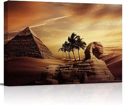 Impression sur toile murale sphinx de la pyramide des secrets. DIAYTAR COTE D'IVOIRE, votre source d'économies en ligne pour tout ce dont vous avez besoin ! Explorez notre boutique généraliste et découvrez un vaste éventail de produits discount pour la maison, l'électronique, la mode et bien plus encore. Profitez des meilleures offres à des prix incroyablement bas, tout en économisant sur votre budget !