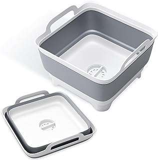 Lavabo pliable 9l avec bouchon de vidange camping portable (gris). Faites des économies en un clic avec DIAYTAR COTE D'IVOIRE  - votre guichet unique pour tous vos besoins en produits discount. Explorez notre sélection diversifiée, allant de l'informatique à l'électroménager, et obtenez les articles dont vous avez besoin sans vous ruiner.