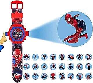 Montre projecteur spiderman 24 images pour enfants cadeau d'anniversaire multicolore. Ne payez pas plus cher ! DIAYTAR COTE D'IVOIRE  vous offre des produits discount de qualité supérieure à des prix abordables. Découvrez notre large sélection d'articles pour la maison, l'électroménager, l'informatique, la mode et les gadgets les plus recherchés. Visitez notre site dès maintenant et bénéficiez de nos offres exclusives pour économiser sur tous vos achats.