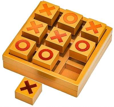 Jeu tic tac toe familial éducatif classique en bois avec boîte de rangement pour décorations. Choisissez DIAYTAR COTE D'IVOIRE  pour des produits discount de qualité supérieure livrés directement chez vous. Que vous recherchiez des appareils électroménagers fiables, des produits informatiques performants ou des articles mode à la pointe des tendances, nous avons tout ce dont vous avez besoin à des prix abordables.