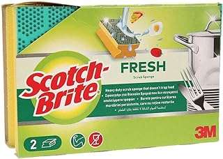 Éponge à vaisselle robuste scotch brite fresh utilisation en cuisine douce pour les ongles. DIAYTAR COTE D'IVOIRE  - La boutique en ligne discount incontournable pour tous vos besoins. Explorez notre vaste catalogue de produits, comprenant des articles pour la maison, l'électroménager, l'informatique et la mode, tous à des prix défiant toute concurrence.